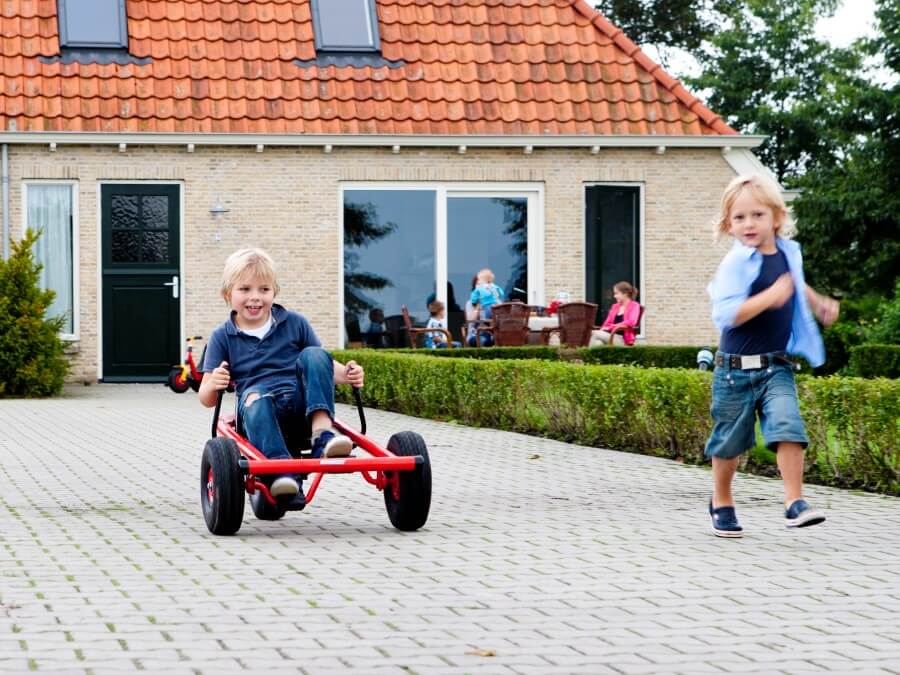 Dit kindvriendelijke vakantiehuis staat vlakbij Joure.