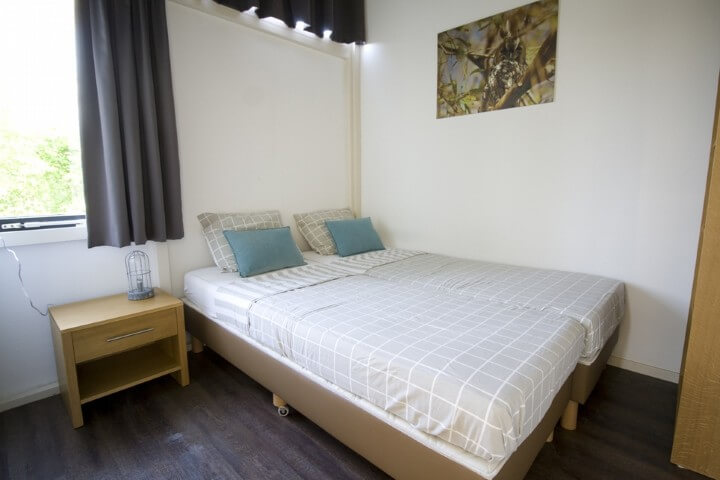 Heerlijke bedden in deze slaapkamer.